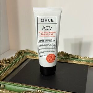 dpHUE ACV Scalp Scrub with Pink Himalayan Sea Salt - White and Orange